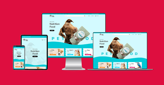 do shopify store design for pet shop