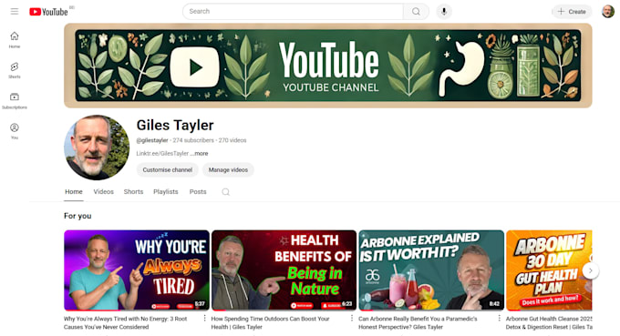 do brand youtube channel create and setup for your niche or business