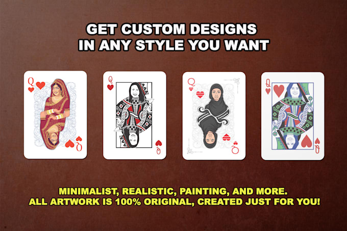 design custom poker and playing cards