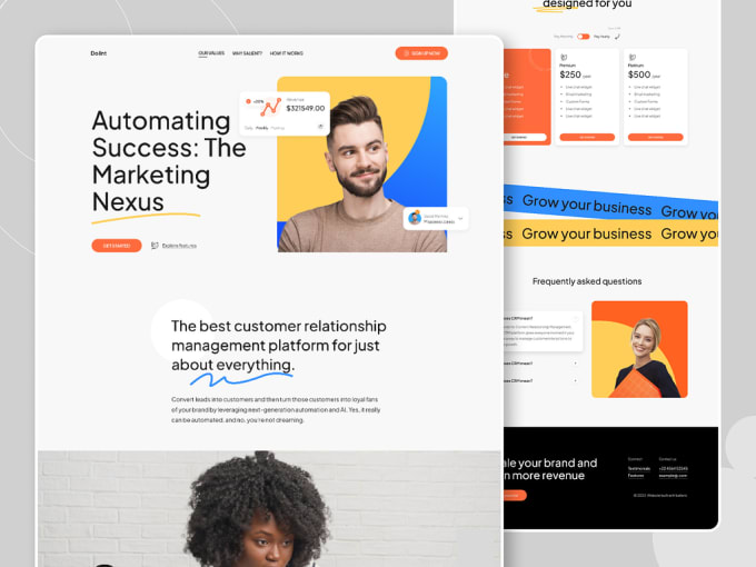 do figma website design, figma design website