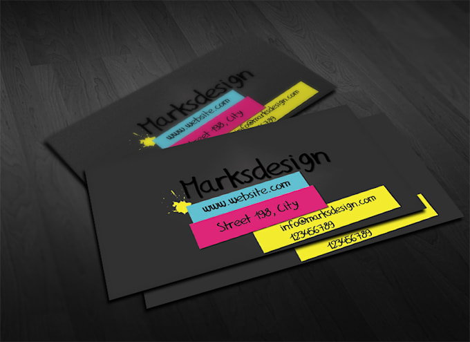 make stylish and professional business card