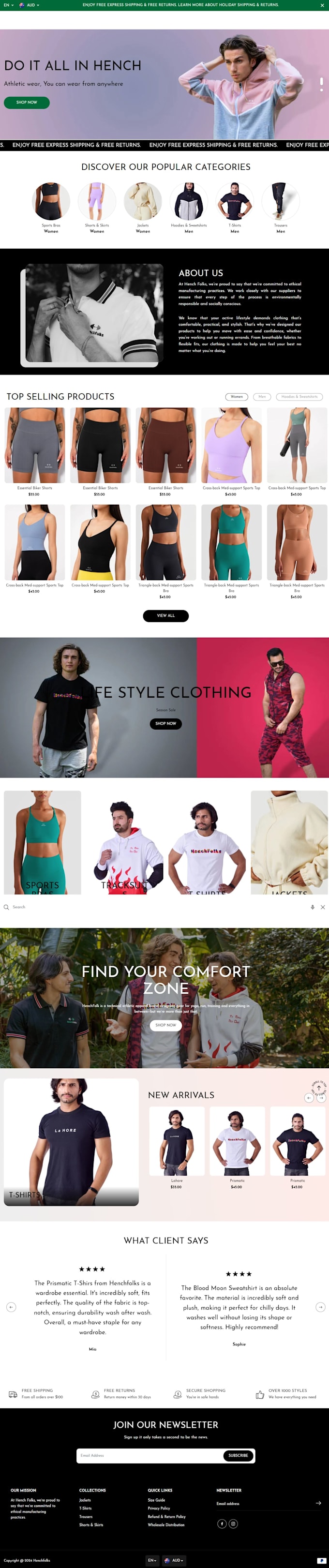 design responsive shopify ecommerce store
