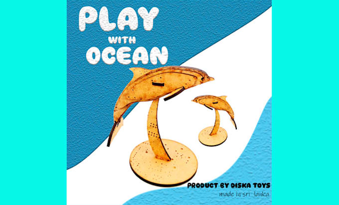 design laser cutting 3d toys, puzzles, animals