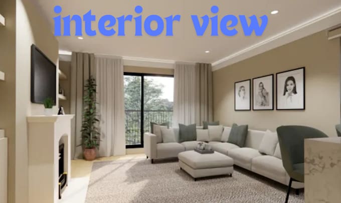 design 3d floor plan, interior exterior and realistic rendering
