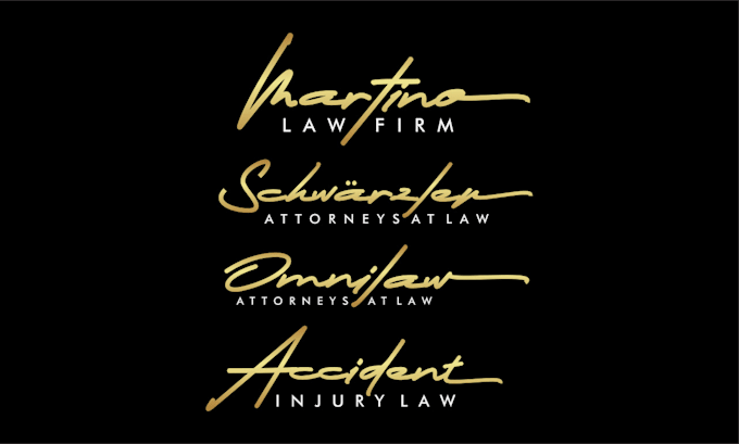 do clean name signature style logo
