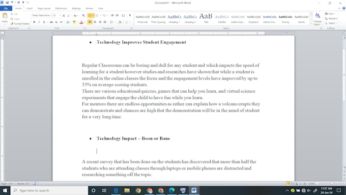 be your content writer and assignment worker