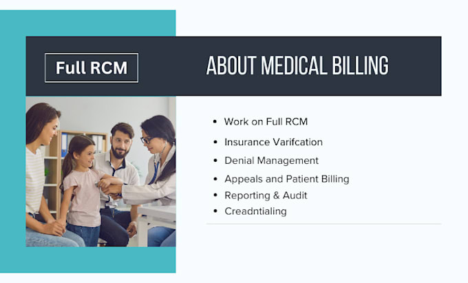 provide expert medical billing coding credentialing and rcm management service