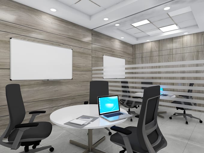 design modern and functional office meeting room