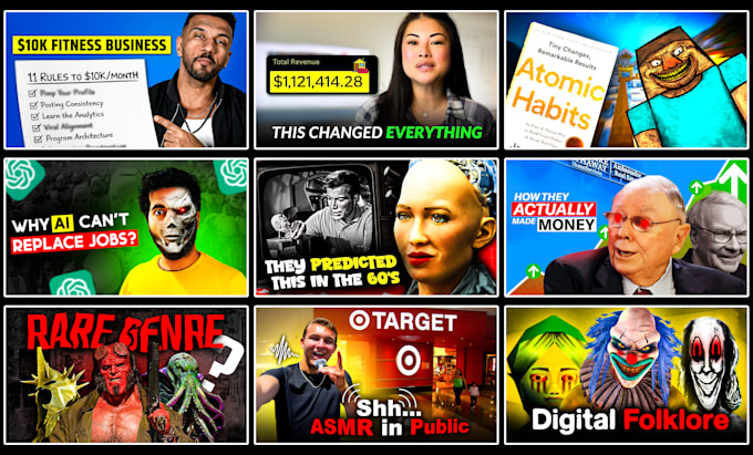 design high CTR business and finance thumbnail