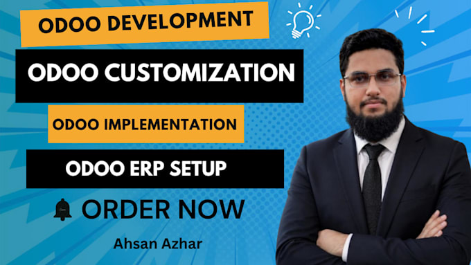 create, customize, and develop odoo erp modules
