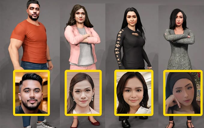 create realistic face textures for wwe2k23 and wwe2k24