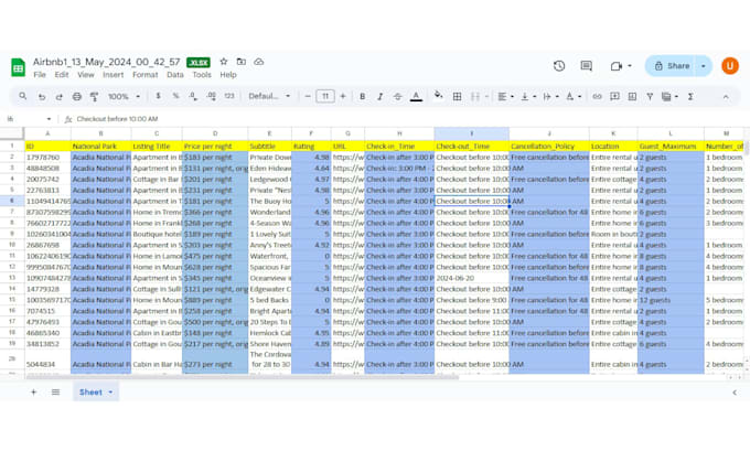 use web crawler, data scraper, and parser to scrape website data