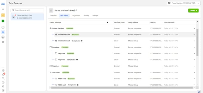 fix and setup meta pixel, conversion API with server side tracking