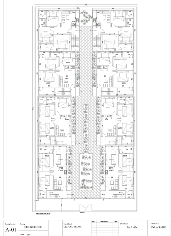 draw architectural 2d floor plan with accurate dimensions