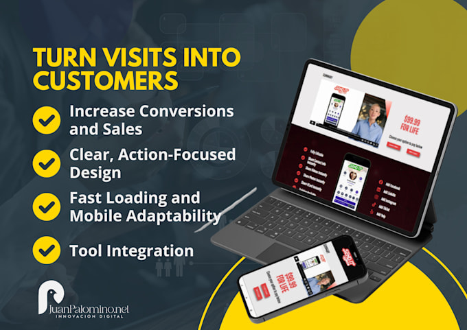 responsive wordpress or unbounce landing page design