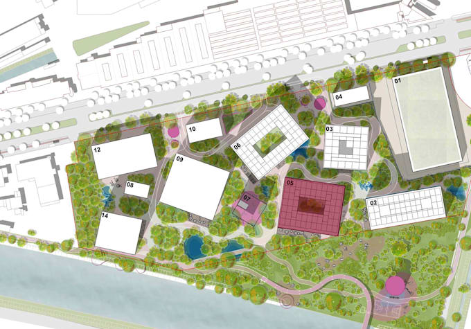 create site plan from google maps, gis, satellite in cad