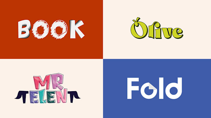 design wordmark font lettermark typography logo design