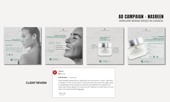 design social media posts and ads