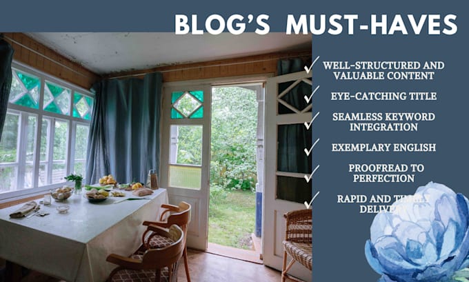 write engaging home decor and interior design SEO blogs