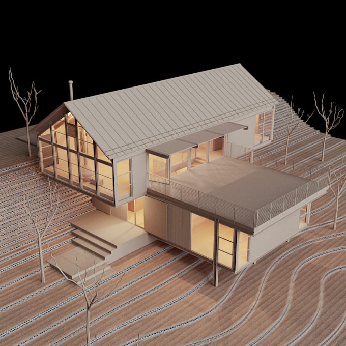 make renders of digital models