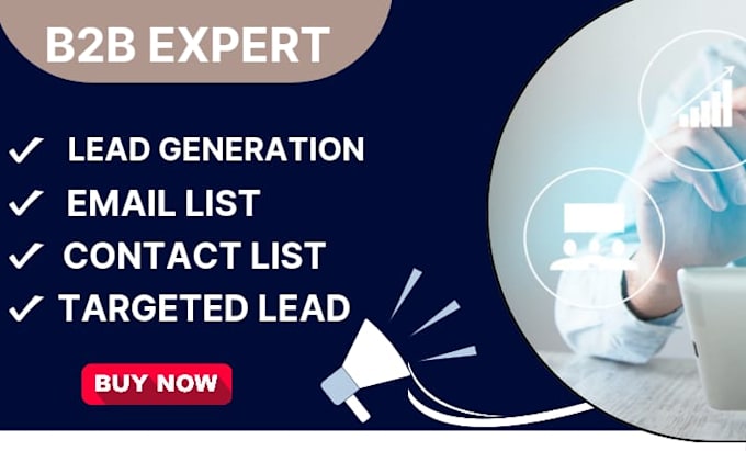 target cold email b2b lead generation, web research, data entry