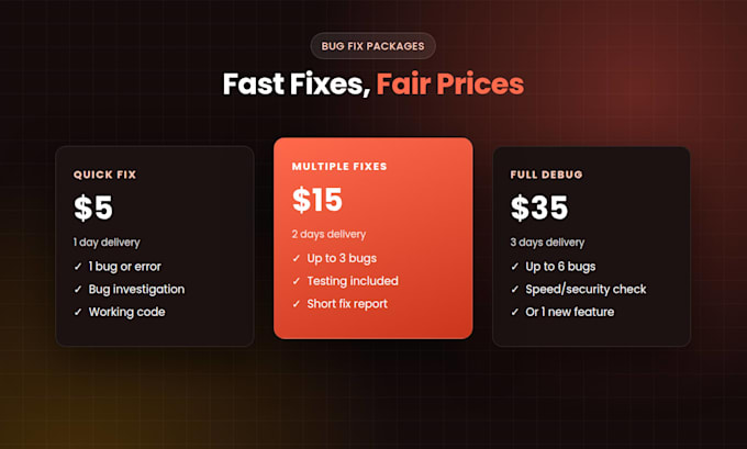 fix PHP and laravel website errors and bugs
