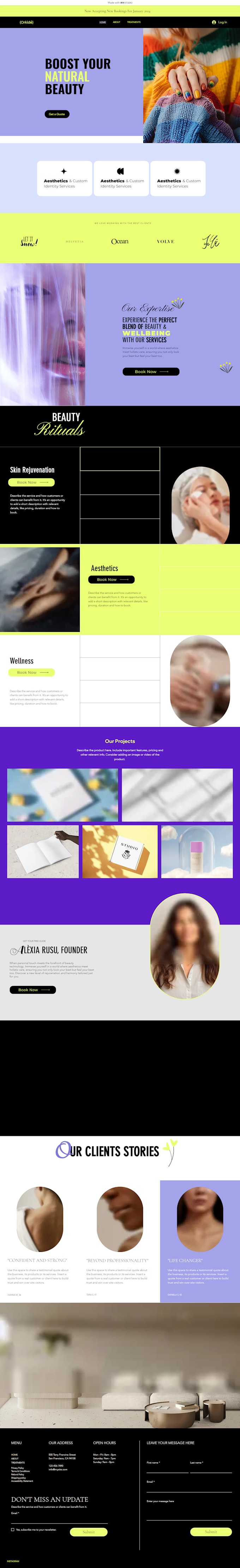 wix website design or wix redesign wix landing wix studio ecommerce store