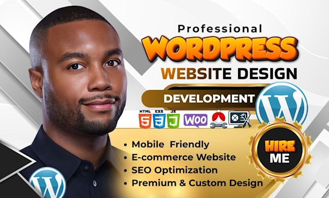 build wordpress website design, wordpress api integration, wordpress development