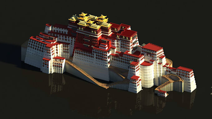 create cinematic 8k minecraft renders your worlds
