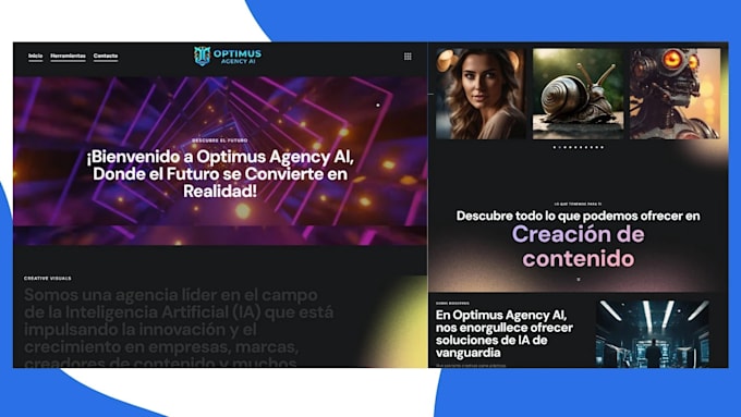 design or redesign wordpress web page