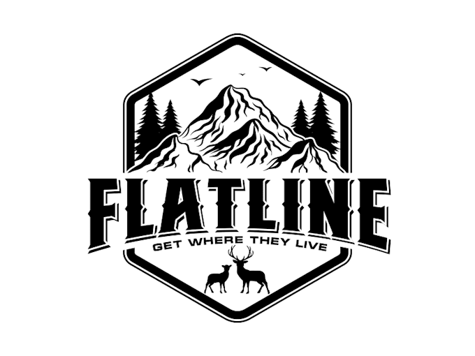 design a creative, lake and mountain logo or icon for your brand