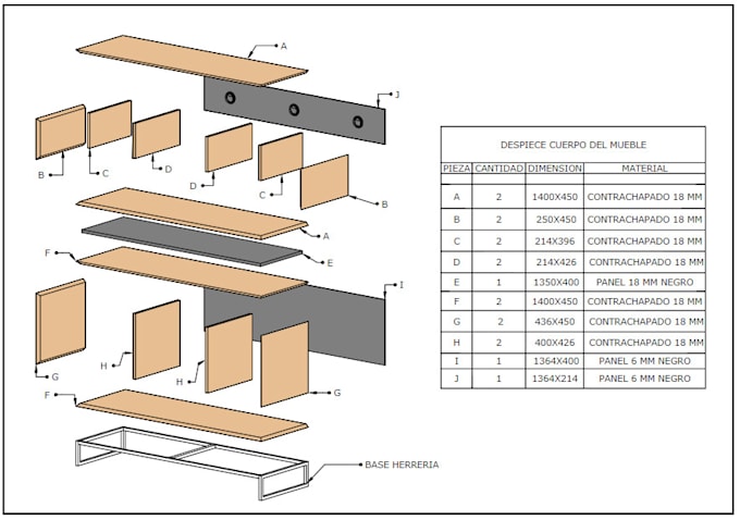 create plans and cutlist for your funiture