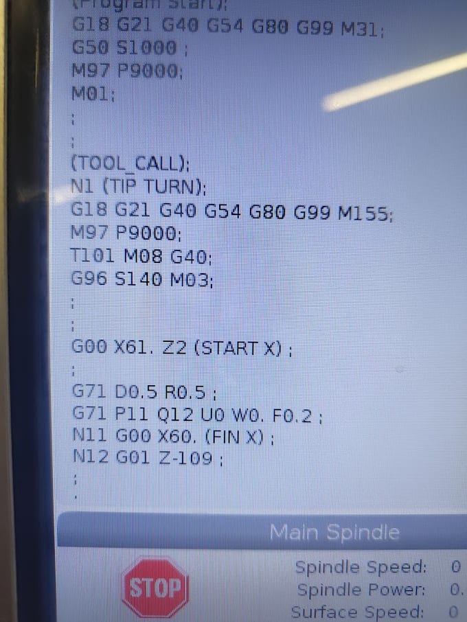 Create cnc lathe g code program by Fiverr