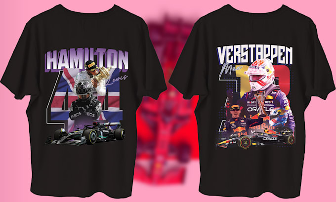 design formula 1 t shirt design