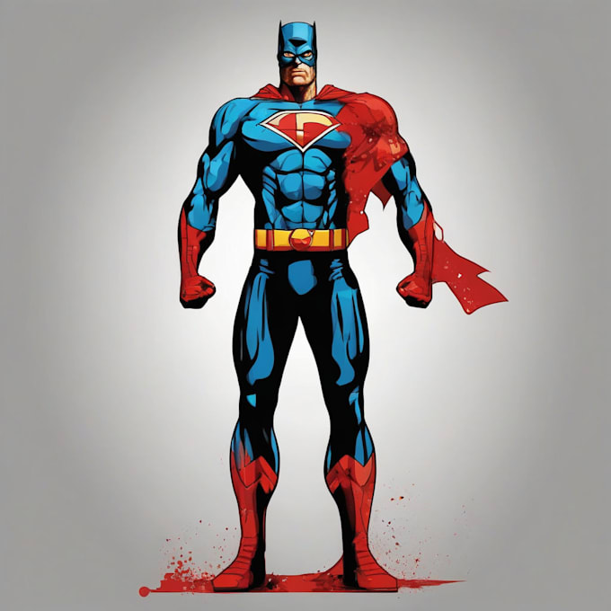 do a superhero pop art portraits