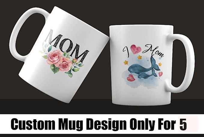 make custom coffee mug design, tote bag, t shirt graphics for your pod business