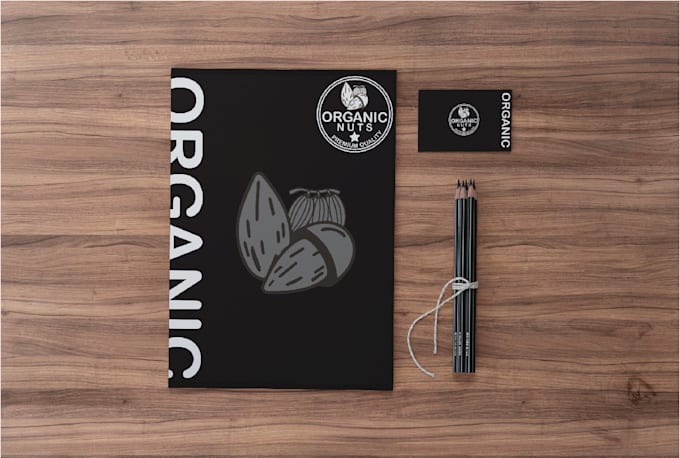 Create a trendy minimalist logo with brand identity and brand style ...