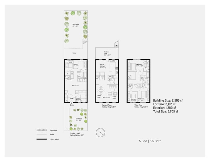 redraw real estate property floor plan