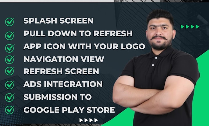 convert website to app for android and ios with webview