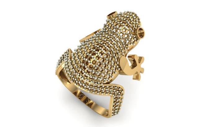 do create and design any type of 3d jewelry, sclapting and render it for you