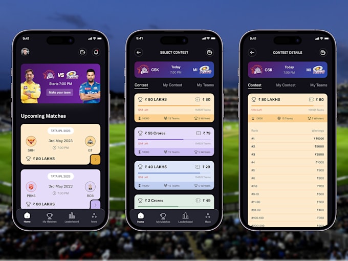 develop fantasy app like dream11 and mycircle11