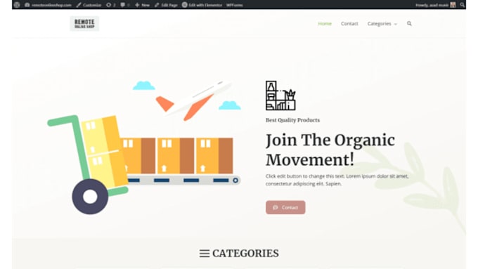 create ecommerce website using woocommerce online store