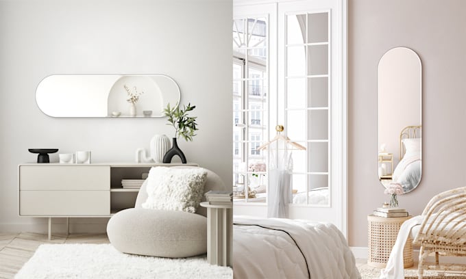 do interior photo manipulation and product integration