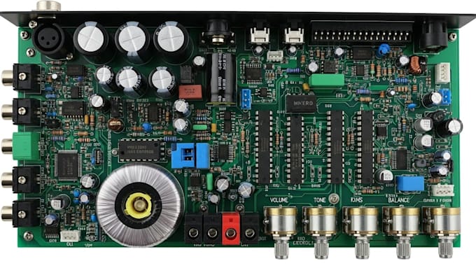 design and develop mixer amplifier pcb for audio application