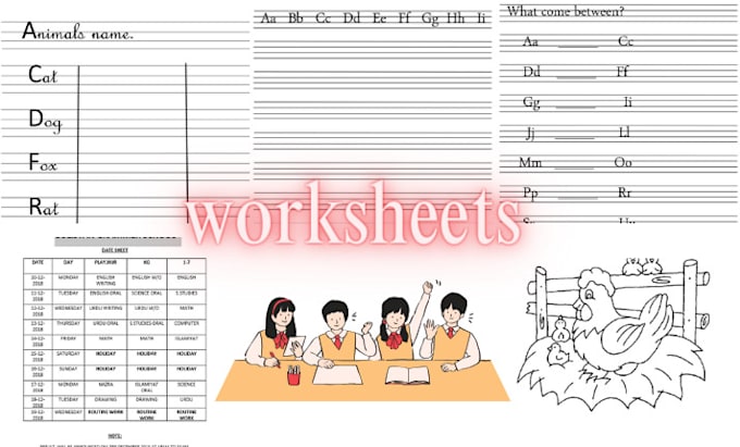 design creatively custom worksheets and activity books