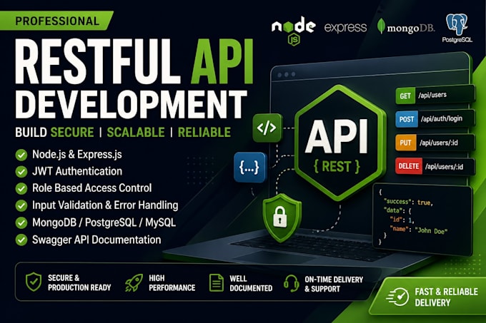 build secure node js rest apis with jwt authentication and role based access
