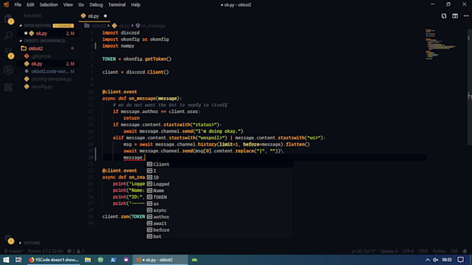 Create a discord bot for you with python by Beeegi | Fiverr
