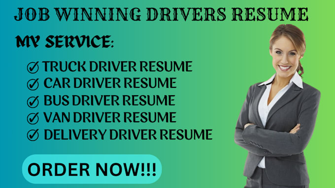 do driver resume, truck, car, dispatch driver, cargo driver resume