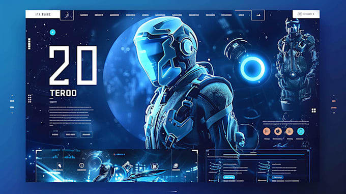 design customized gaming website for you