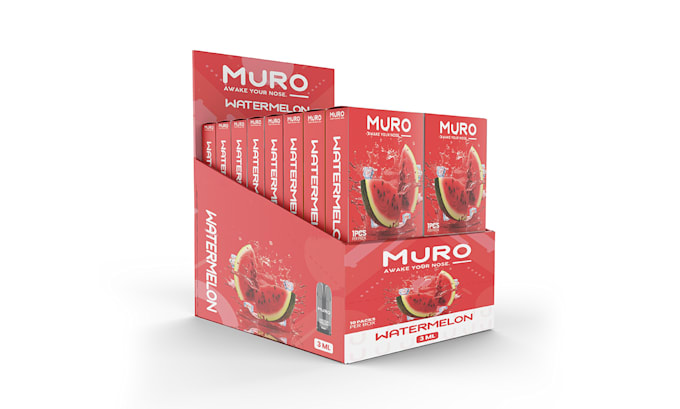 design vape, cbd, kratom, weed, pos display packaging design